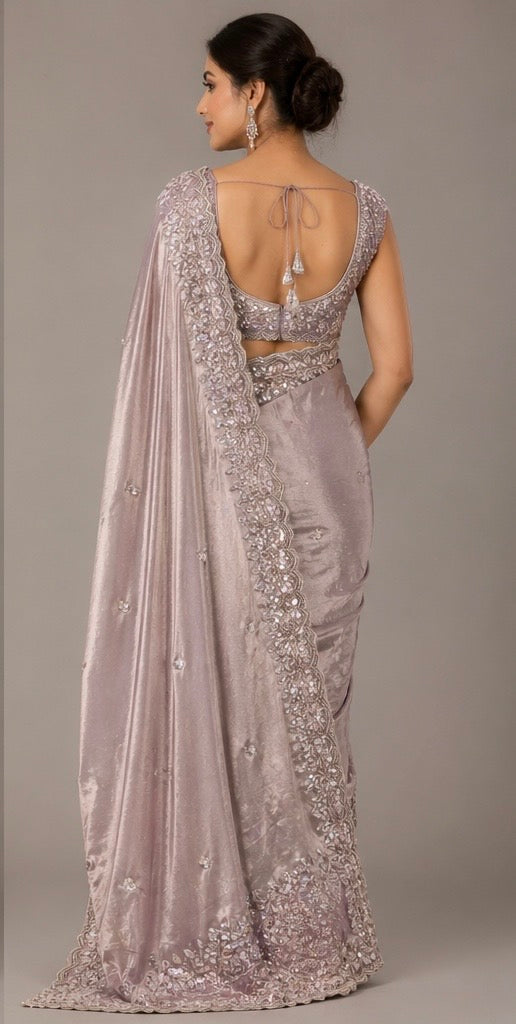 Tissue saree