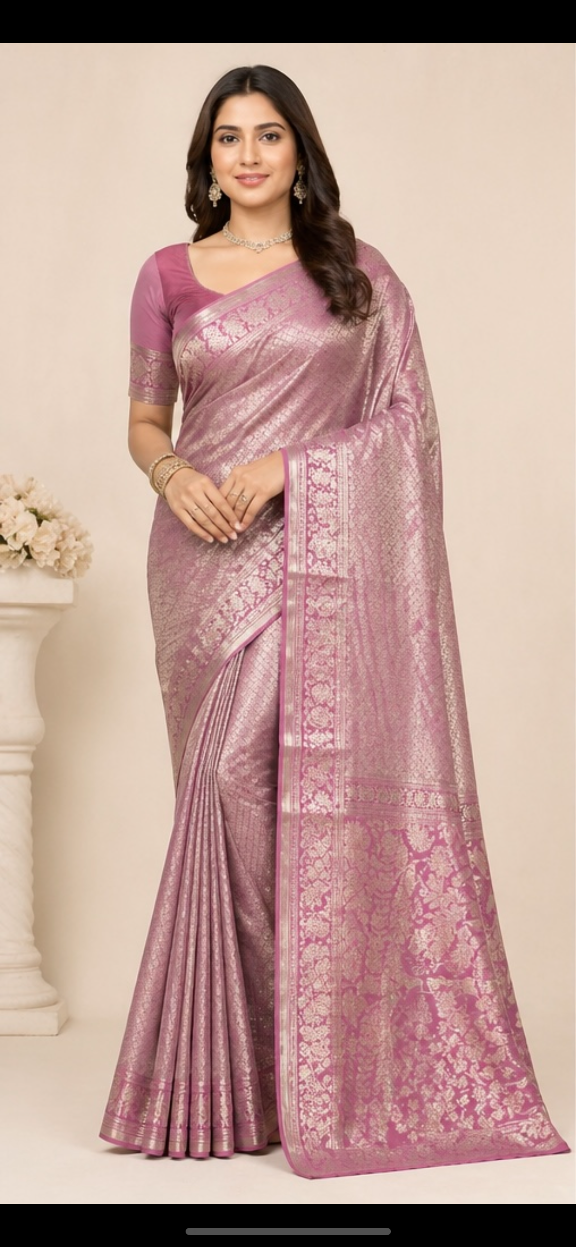 Gorget weaving  saree