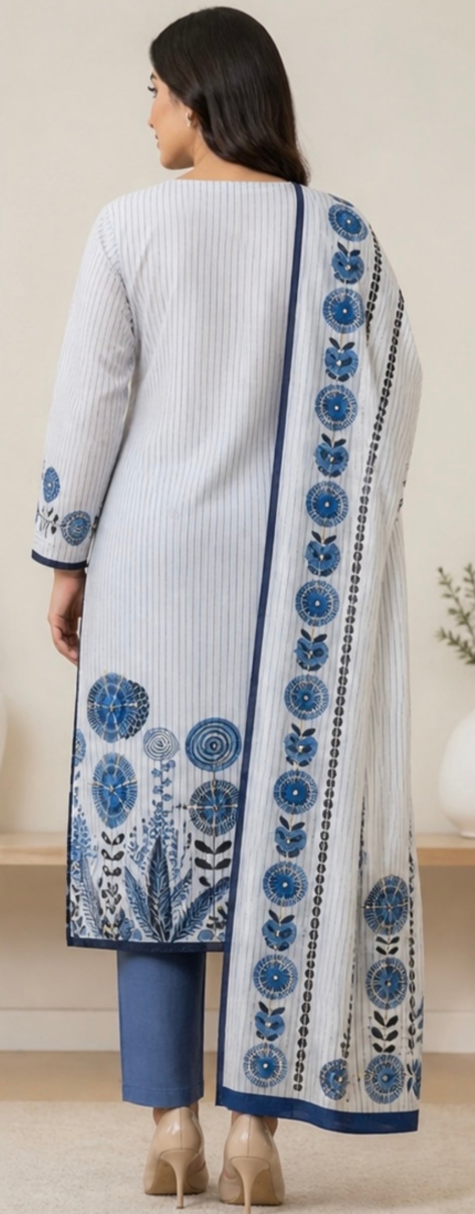 Cotton unstitched suits