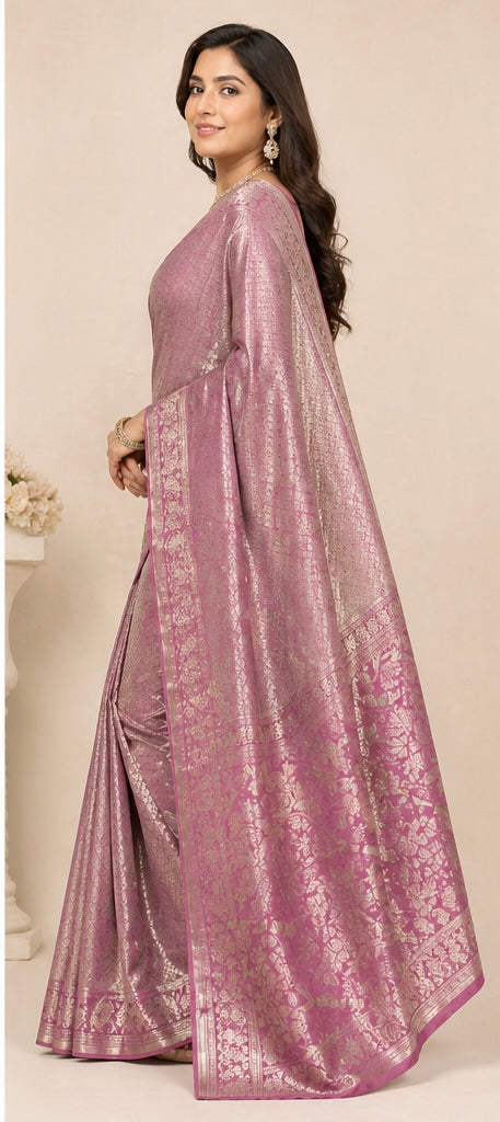 Gorget weaving  saree