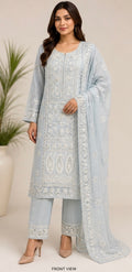 Gorget unstitched suit