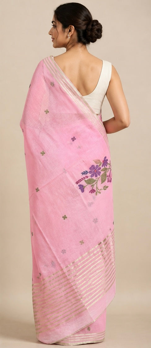 Cotton weaving saree