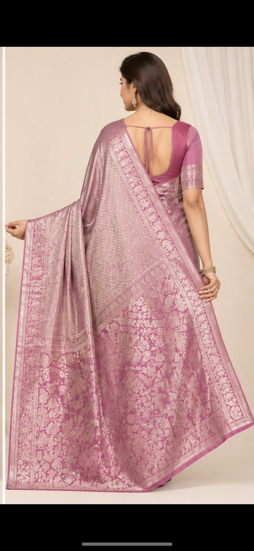 Gorget weaving  saree