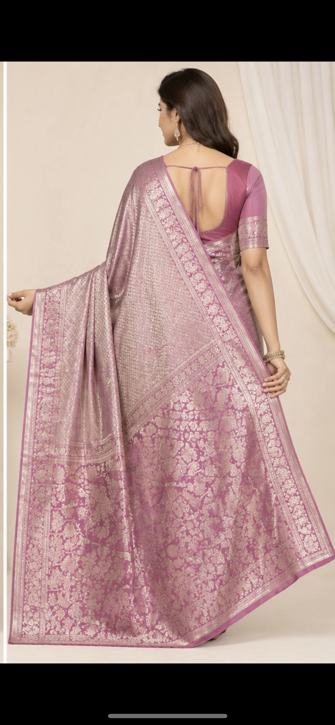 Gorget weaving  saree