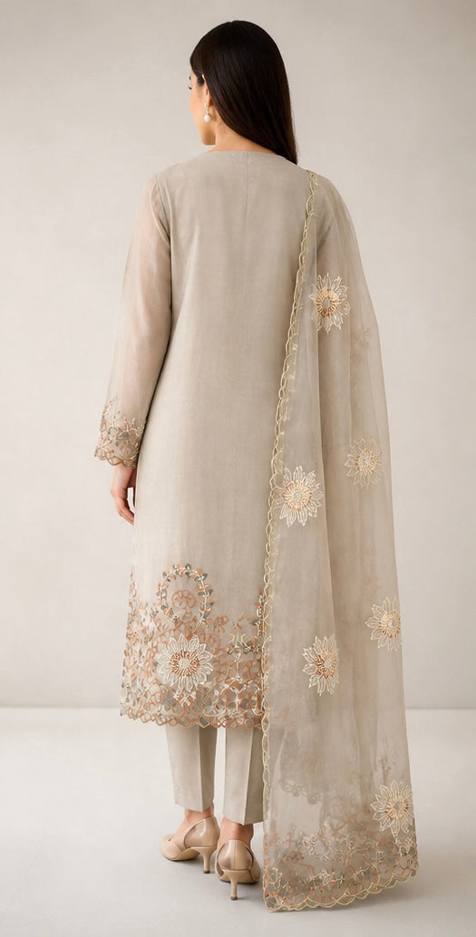 Organza suit
