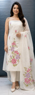 Cotton embroidery suits