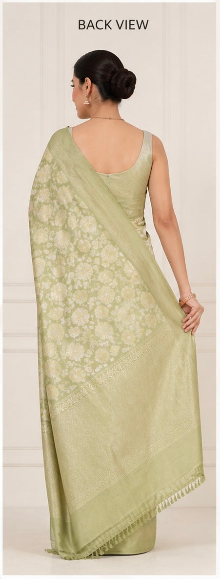 Katan silk saree
