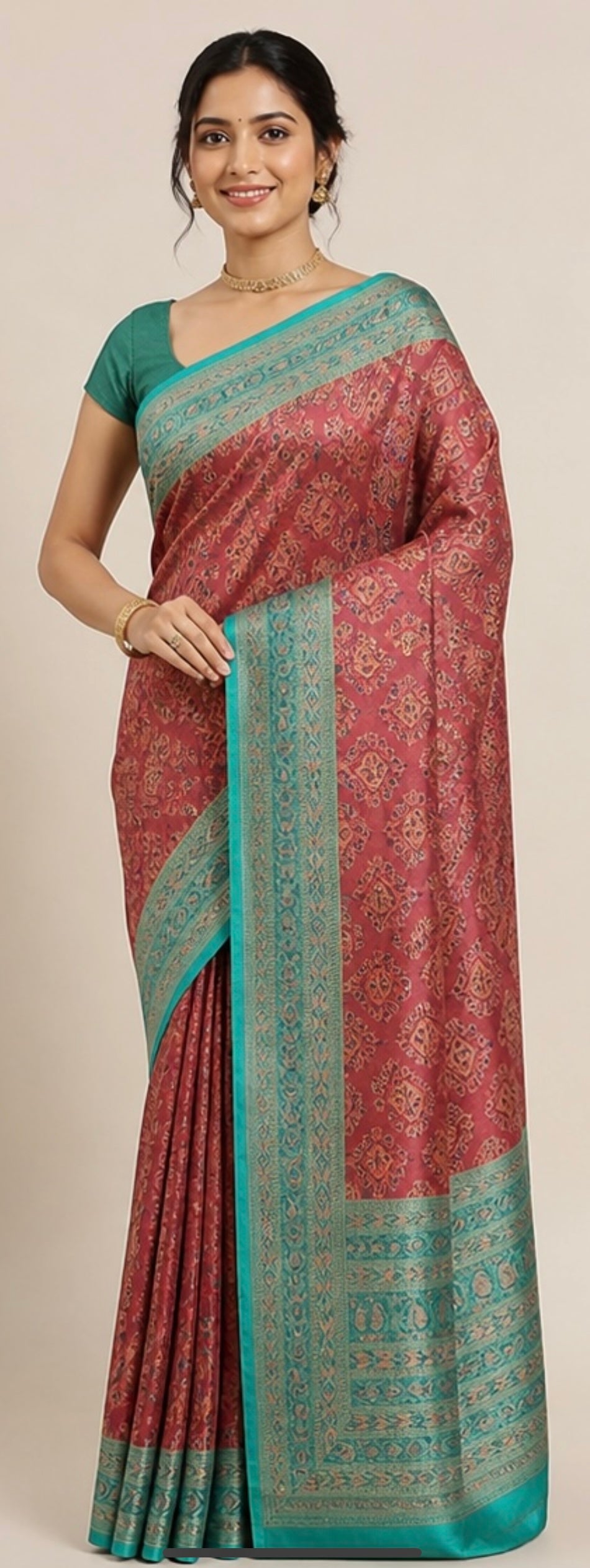 Katan silk saree