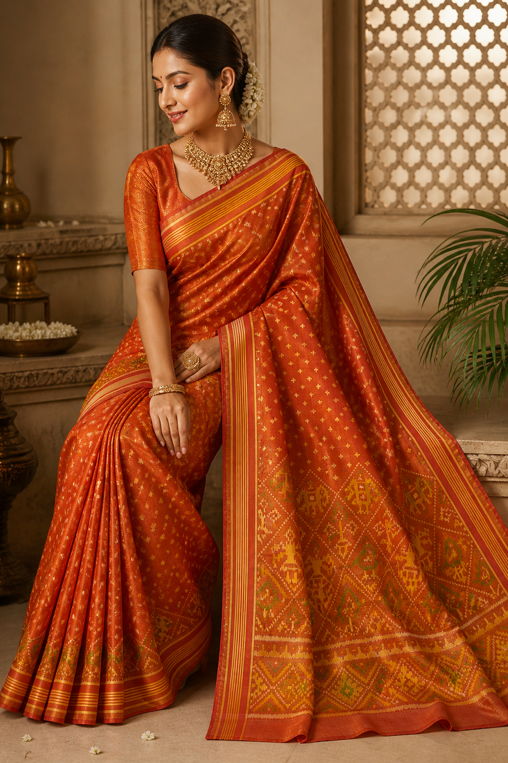 Patola silk saree