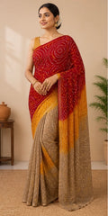 Bandhej saree
