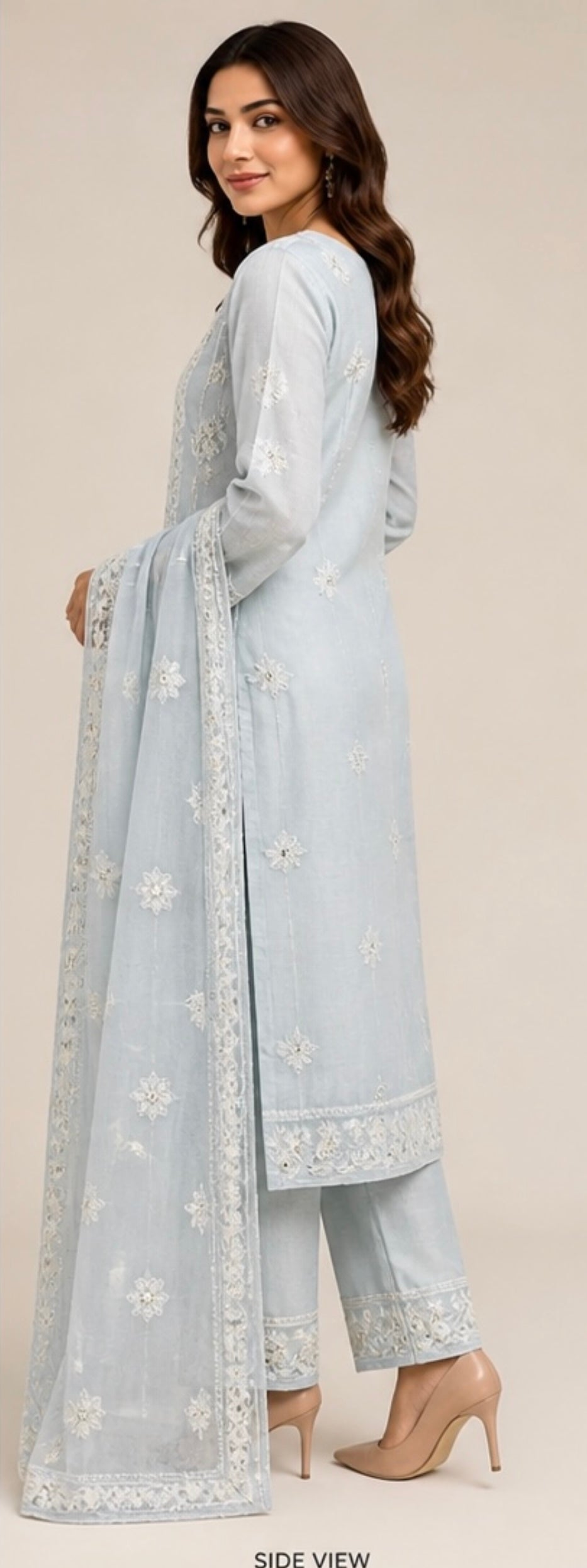 Gorget unstitched suit