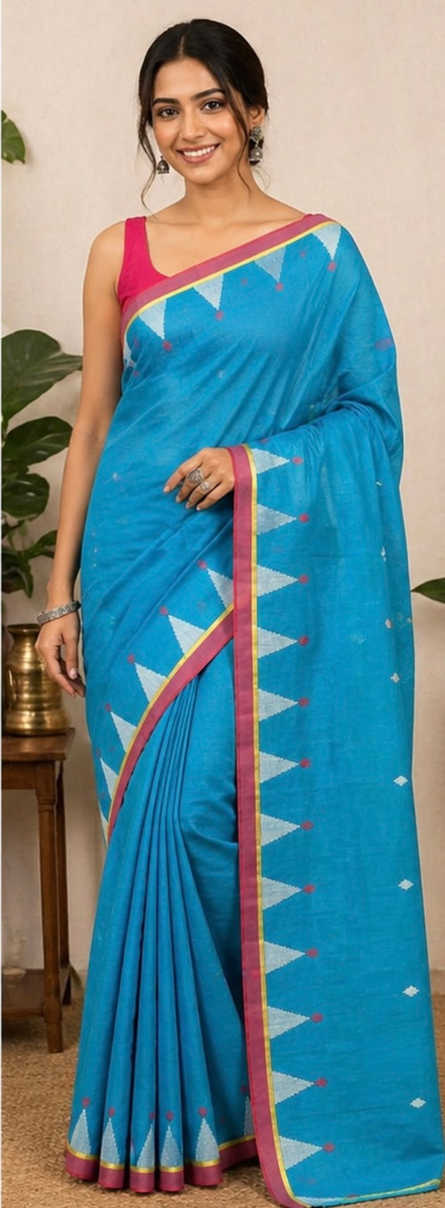 Cotton handloom saree