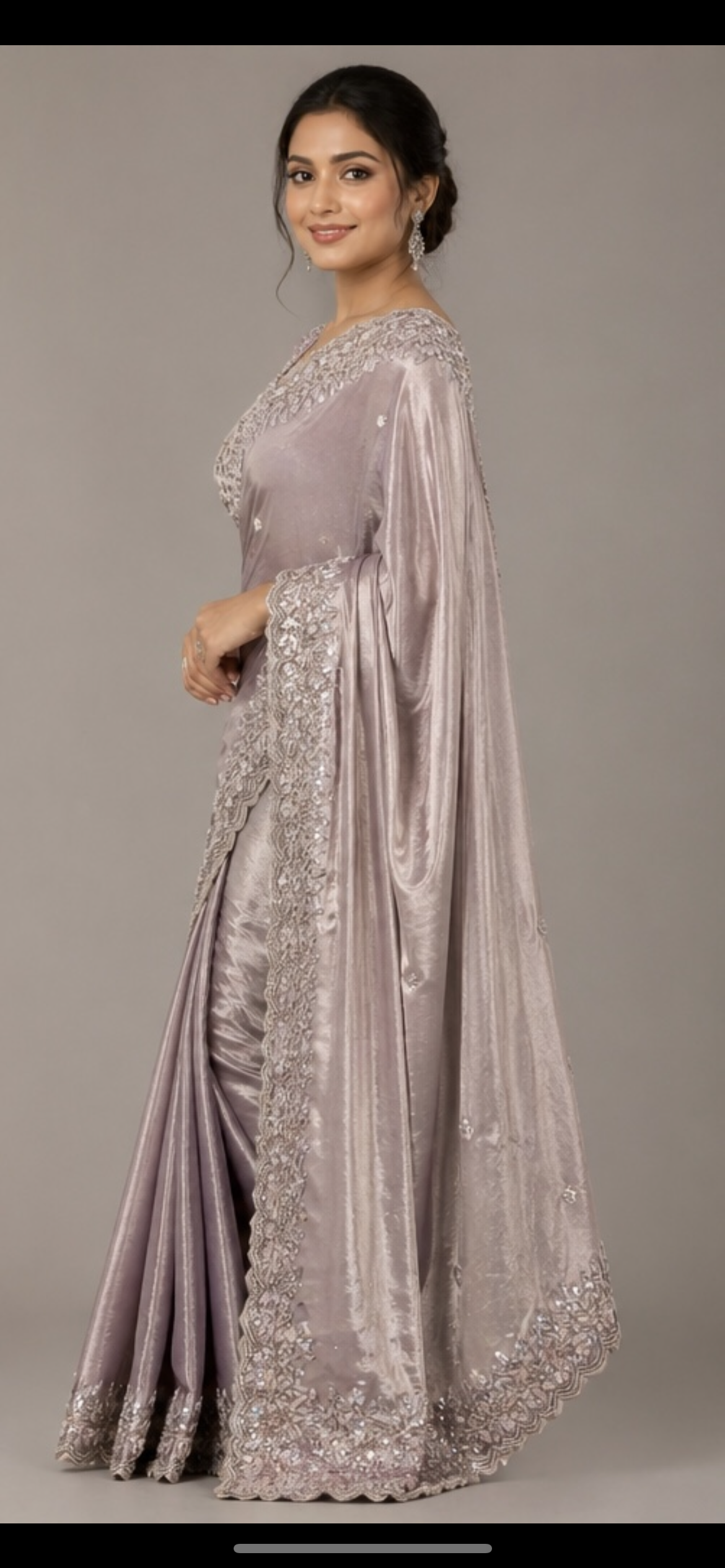 Tissue saree