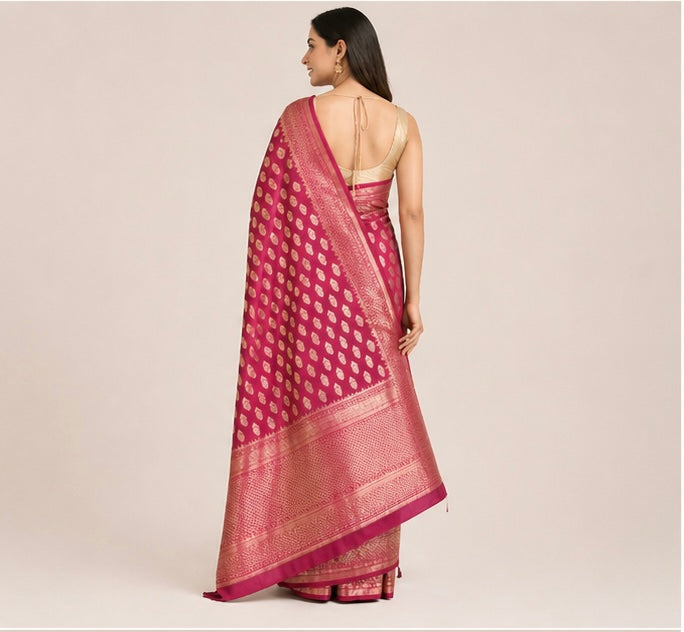 Katan silk saree