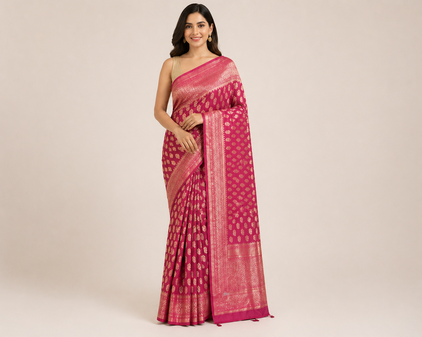 Katan silk saree