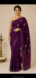 Shiffon weaving saree