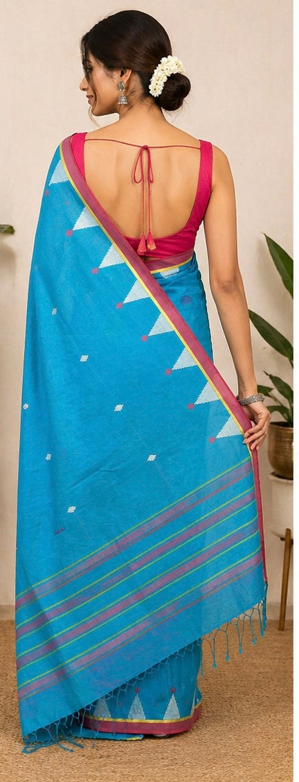 Cotton handloom saree
