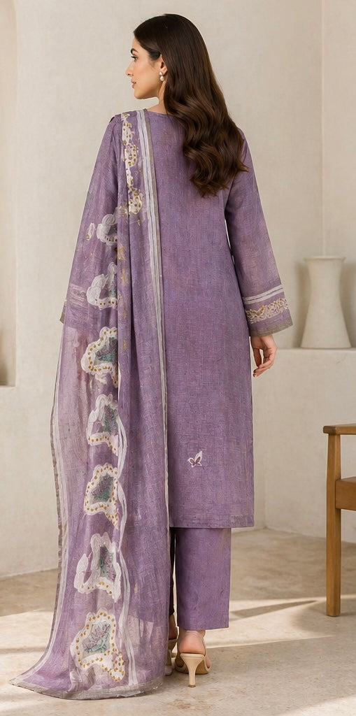 Cotton unstitched suit