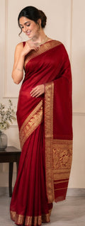 Gorget weaving saree