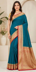 Gorget weaving saree