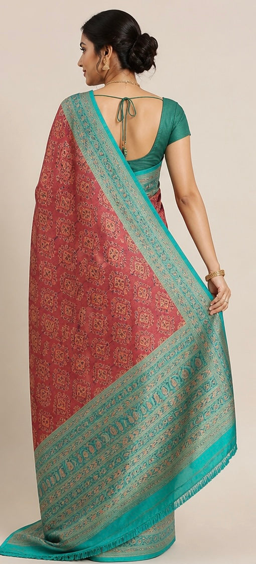 Katan silk saree